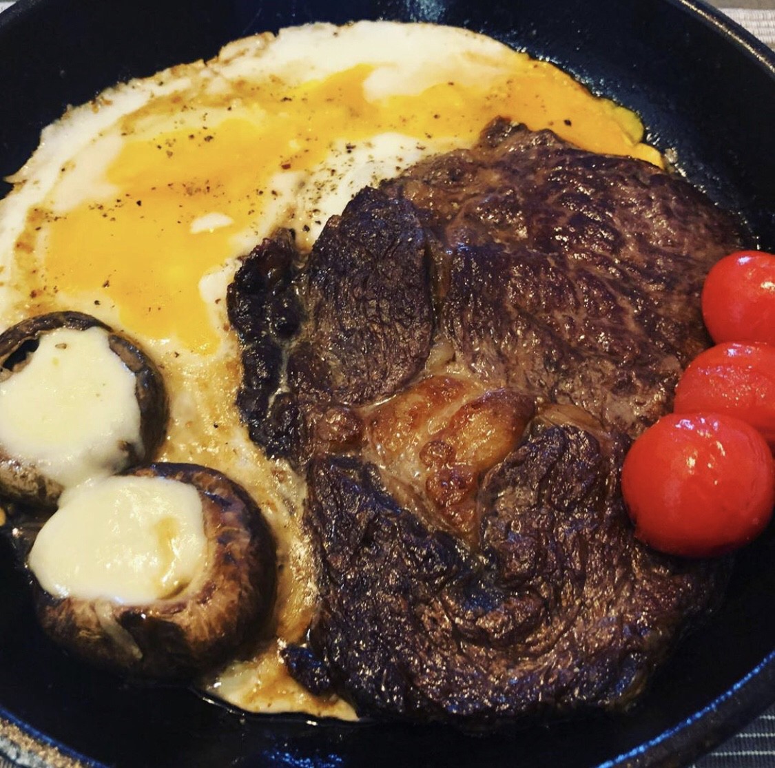 A protein-heavy meal from the original notes